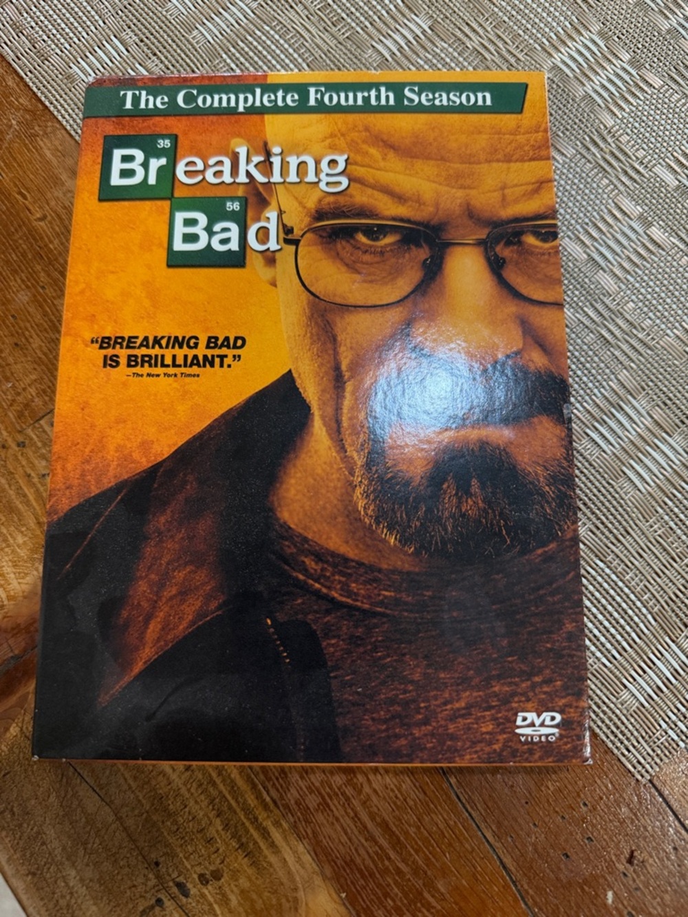 Breaking Bad The Complete Fourth Season DVD - Orange Cover